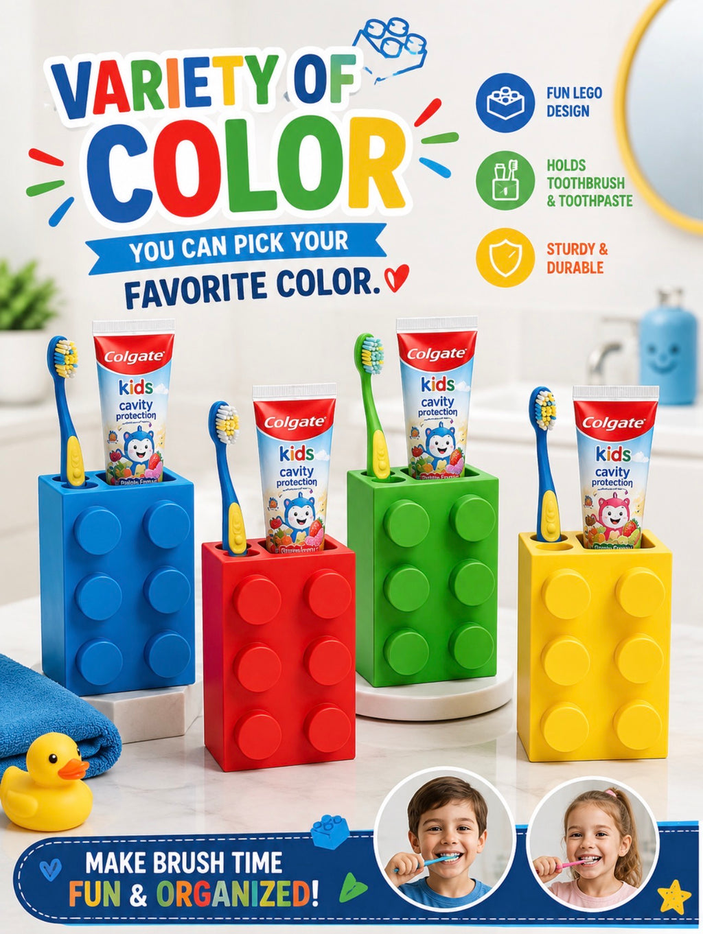 Fun Lego Holder for Kids
